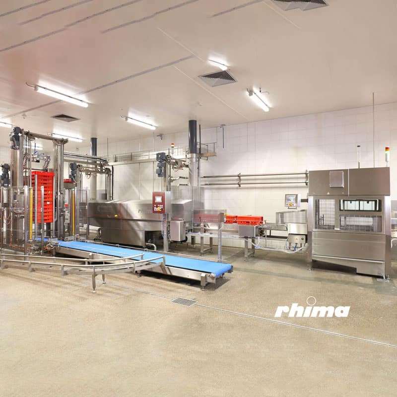 Custom Built Crate washer