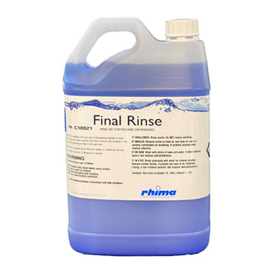 Final Rinse Additive 5 litre bottle