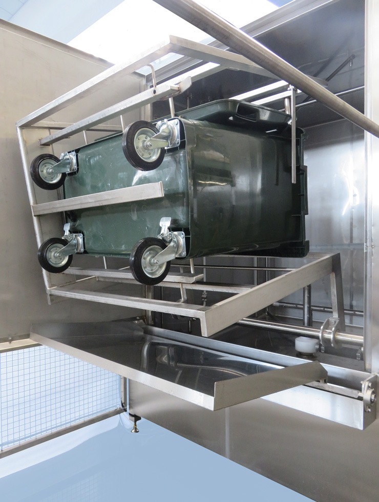 660ltr Wheelie Bin Washers